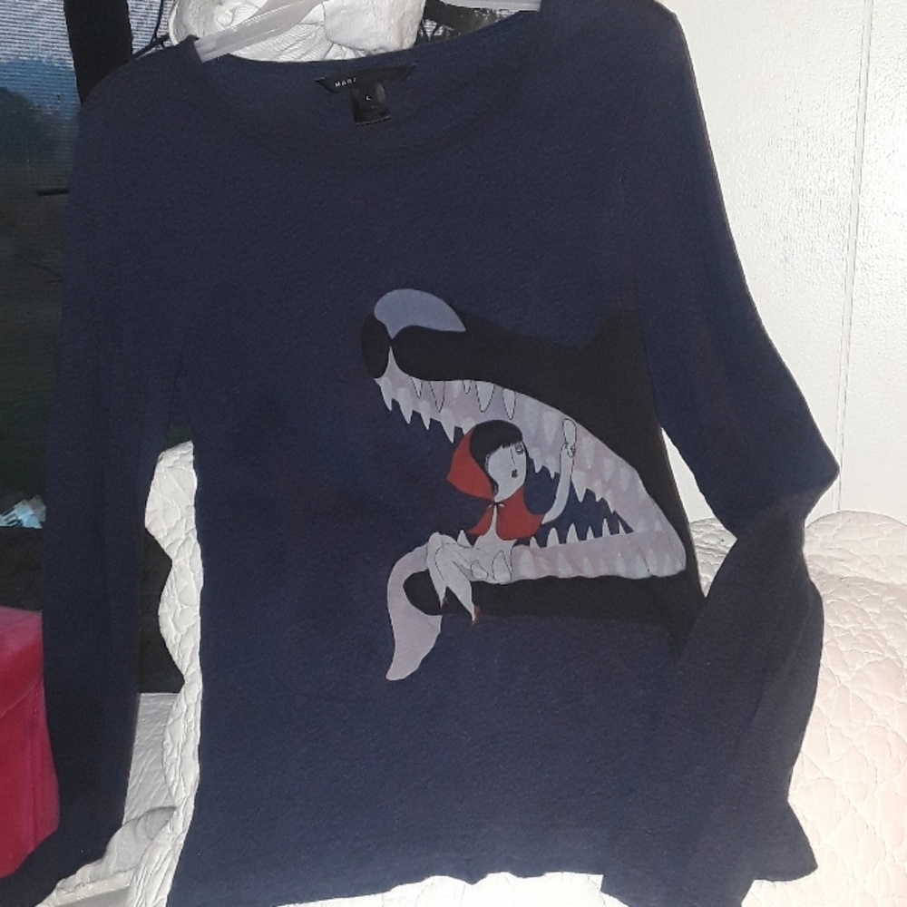 Marc Jacob's blue tee
